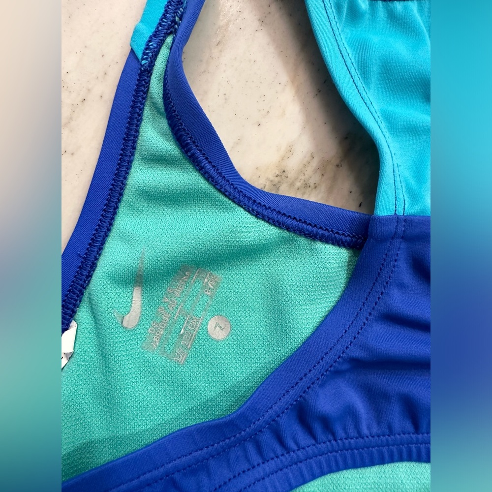 🆕️ Nike 2-Pc. Swooch Racerback Bikini Swimsuit LP - Picture 7 of 8